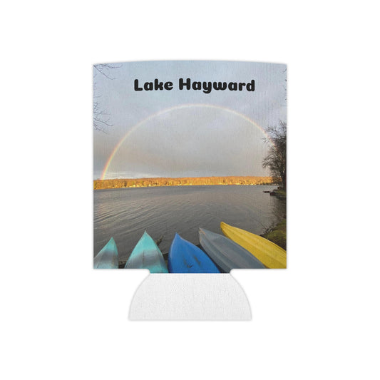 Lake Hayward Rainbow Can Cooler