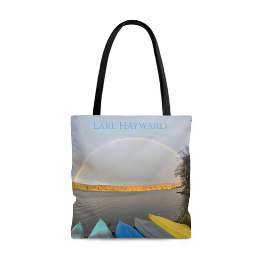 Lake Hayward Rainbow Tote Bag